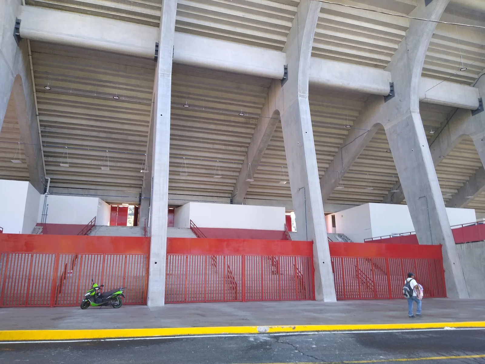 Exterior del Estadio Tlahuicole en Tlaxcala