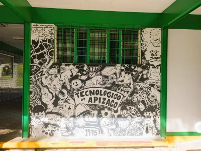 Mural en el Instituto Tecnológico de Apizaco